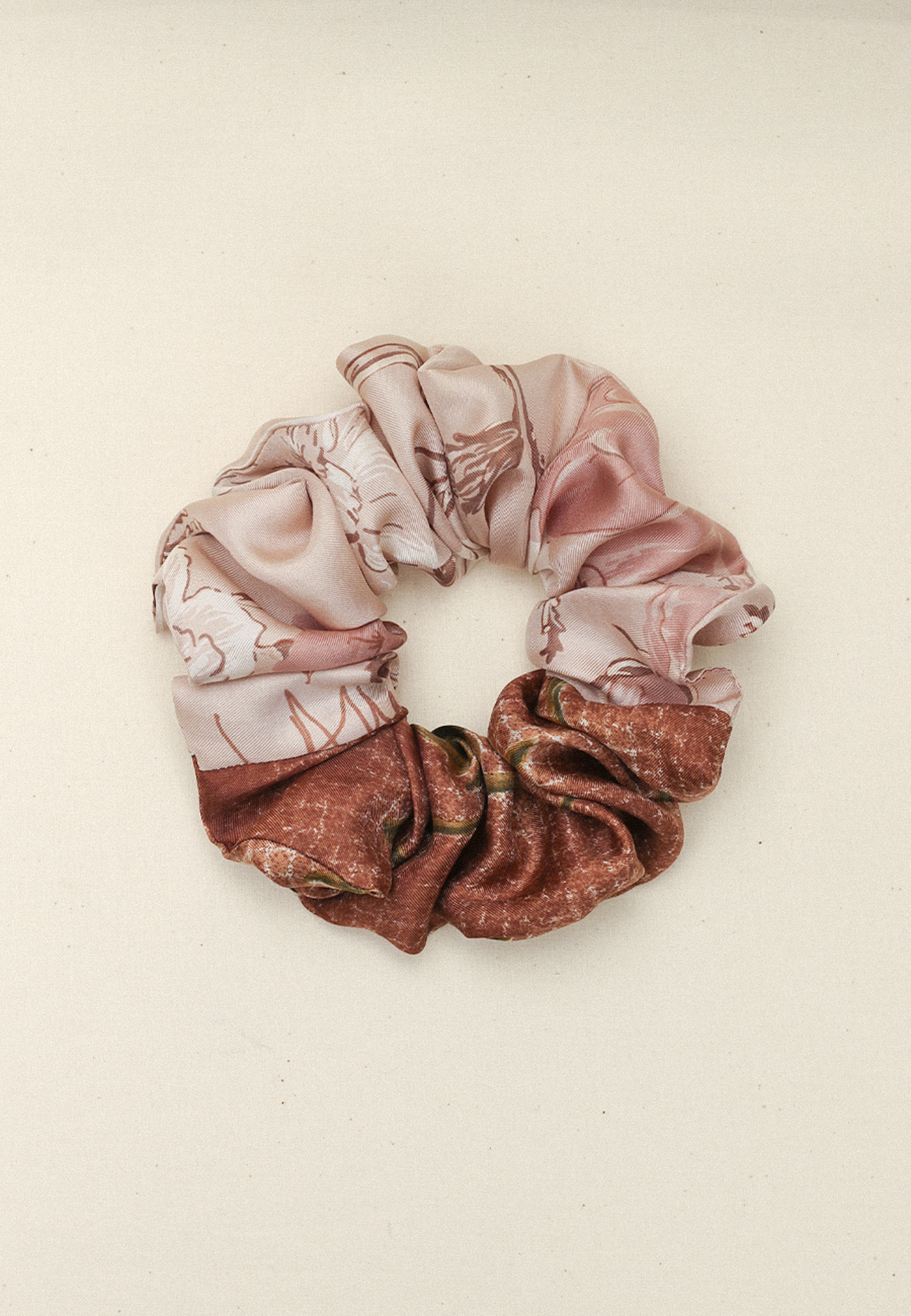 Antique Petal Scrunchie
