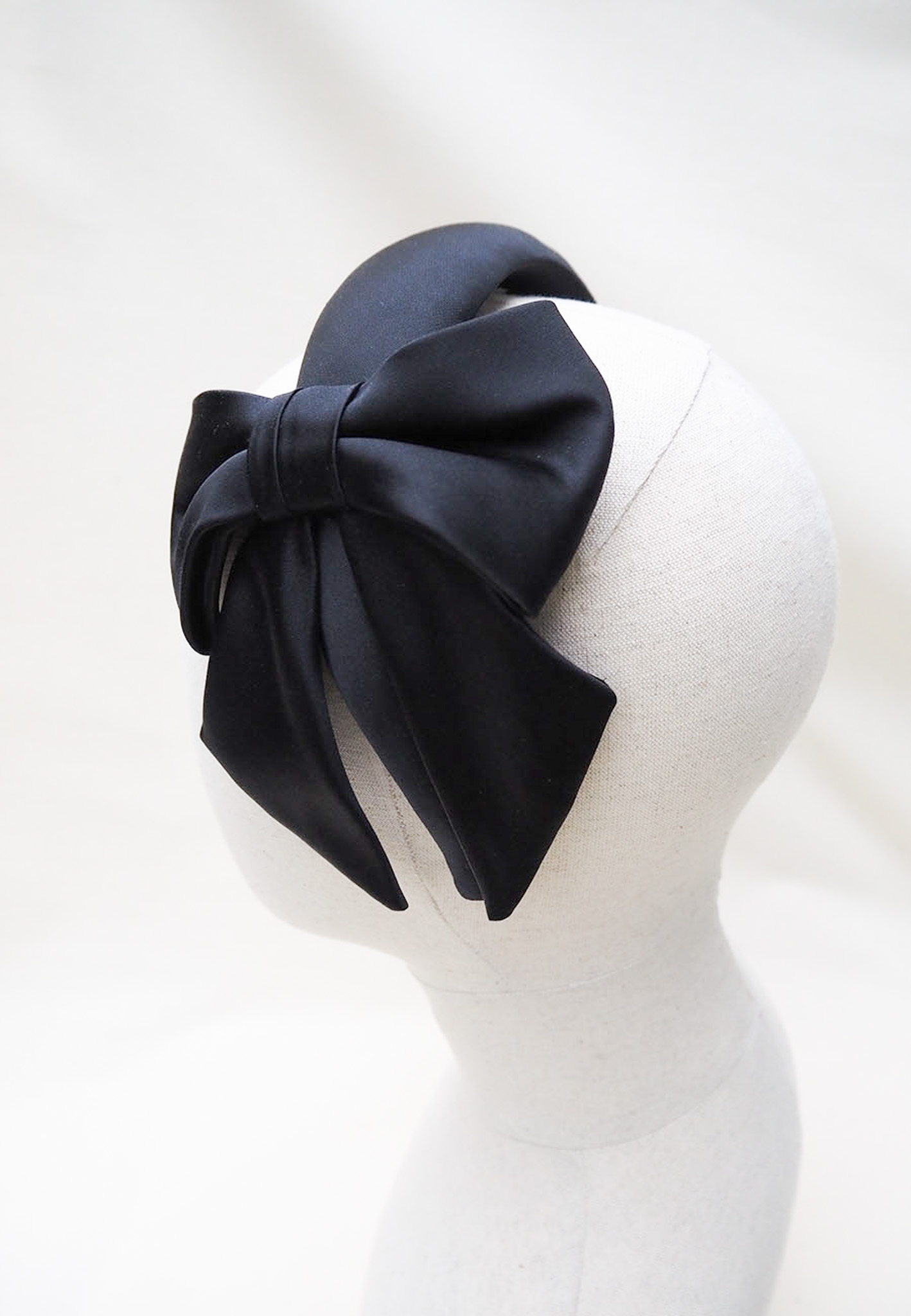 Black Bow Headband