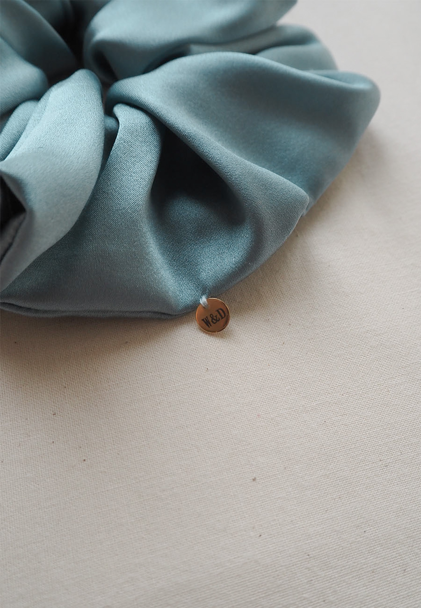 Eggshell Blue Scrunchie