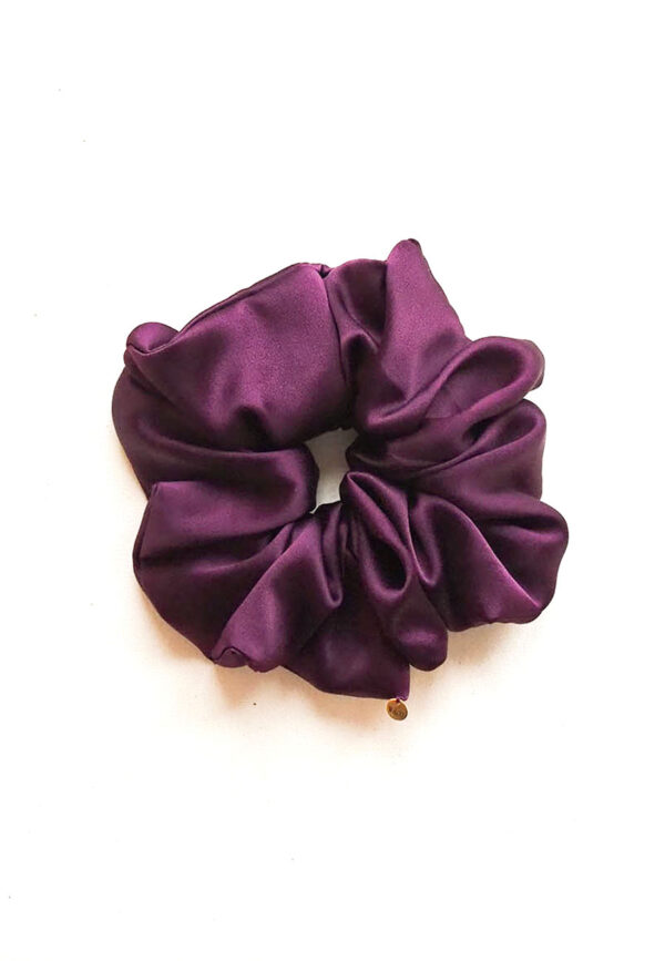 Plum Scrunchie