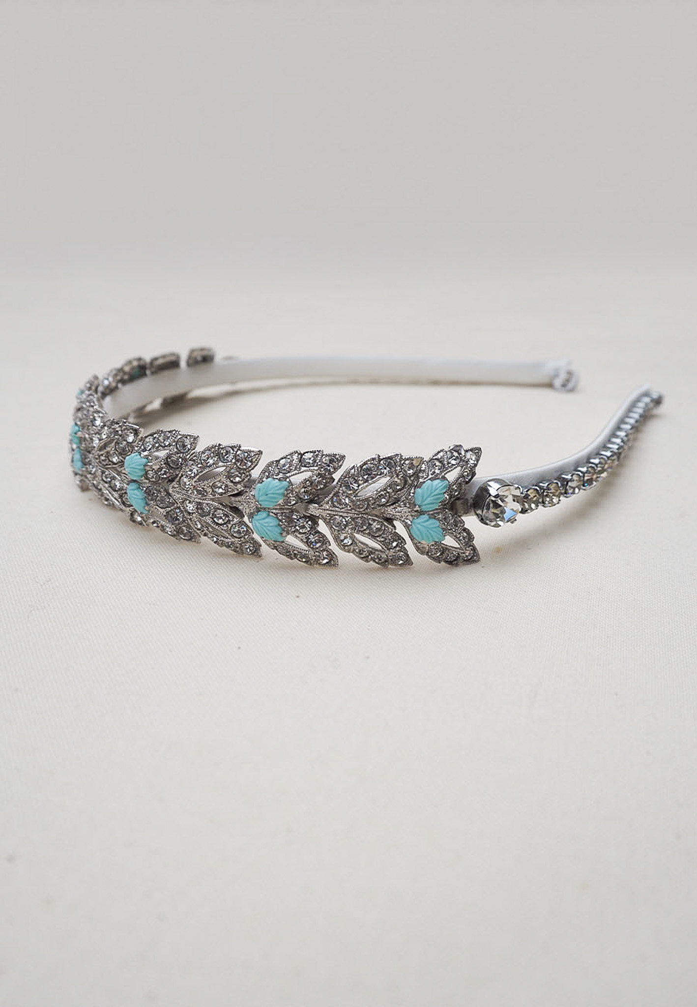 Crystal Leaf Headband