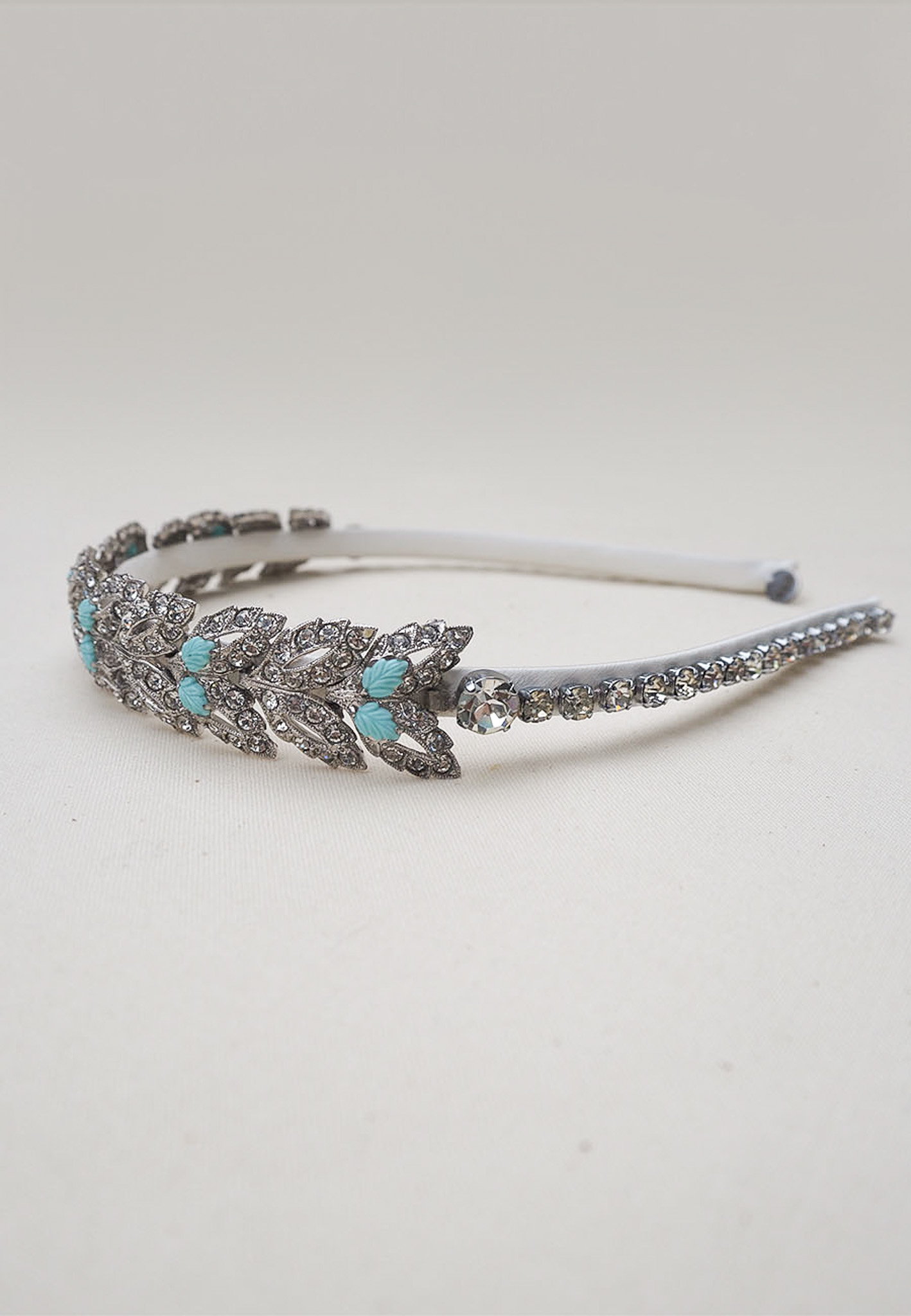 Crystal Leaf Headband