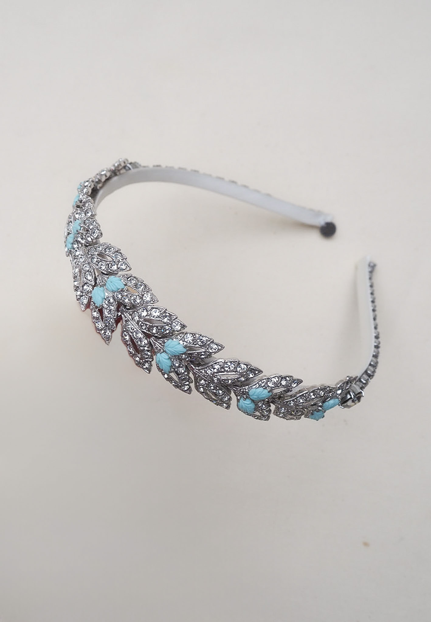 Crystal Leaf Headband